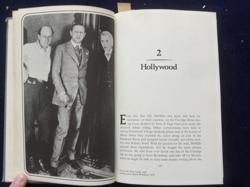 1973 CECIL B. DEMILLE HARDCOVER BOOK BY CHARLES HIGHAM - KD 8630