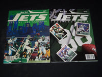 1988-2000 NEW YORK JETS FOOTBALL YEARBOOKS LOT OF 4 - O 1350E