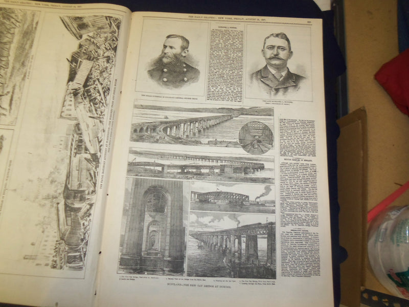 1887 AUGUST 19 THE DAILY GRAPHIC NEWSPAPER - BUDDHISM IN BURMAH - NT 7663