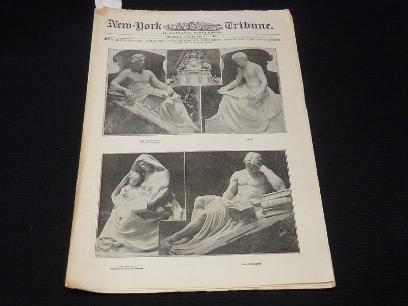1902 OCT 12 NEW YORK TRIBUNE ILLUSTRATED SUPPLEMENT - H. K. BUSH-BROWN - NP 9017