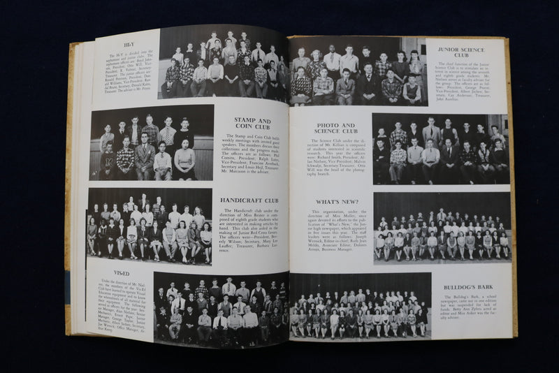 1947 BLUE LETTER METUCHEN HIGH SCHOOL YEARBOOK - METUCHEN, NEW JERSEY - YB 3455
