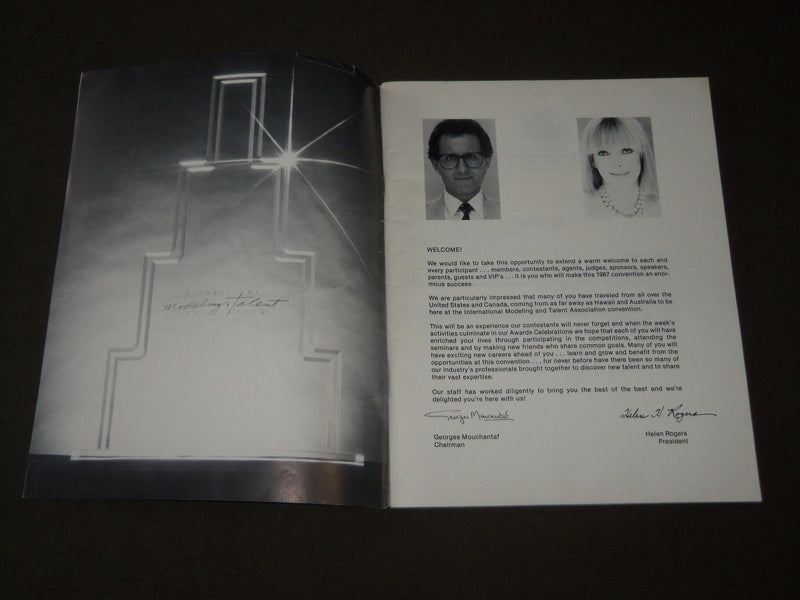 1987 INTERNATIONAL MODELING & TALENT ASSOCIATION PROGRAM - NEW YORK - J 3364