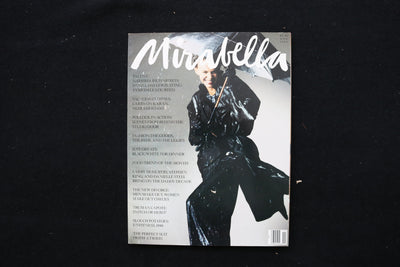 1989 NOVEMBER MIRABELLA MAGAZINE - A BEAUTIFUL MODEL COVER - E 24200