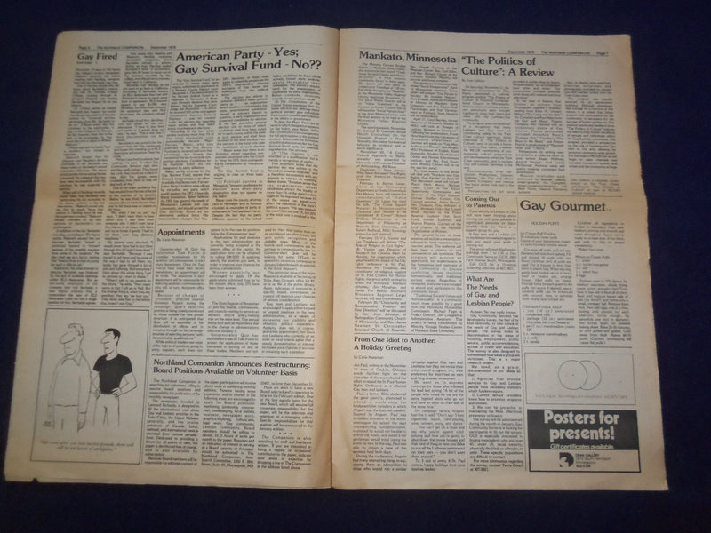 1978 DEC NORTHLAND COMPANION NEWSPAPER - EX-COP KILLS MILK & MOSCONE - NP 6869