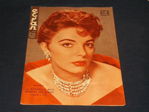 1958 SEPTEMBER 2 ECRAN SPANISH MAGAZINE - JOAN COLLINS COVER - E 26057