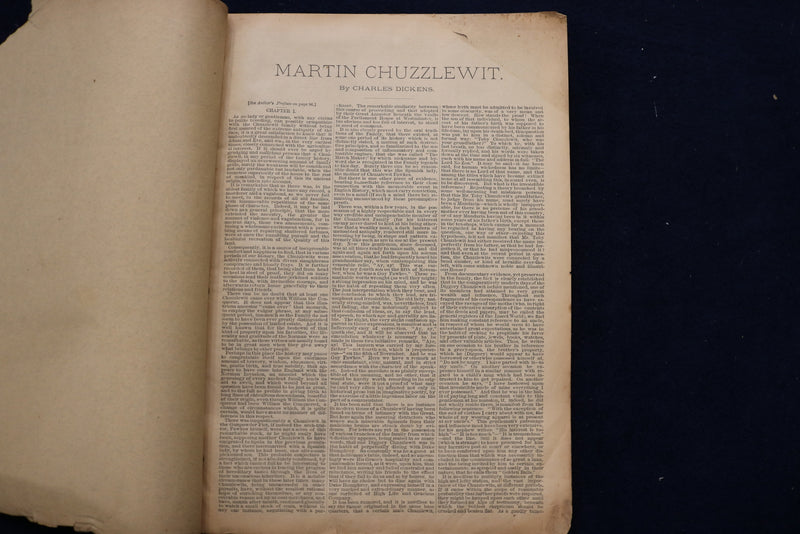 1889 THE LEISURE HOUR LIBRARY MAGAZINES BY CHARLES DICKENS - LOT OF 4 - O 3464