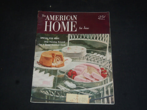 1952 JUNE THE AMERICAN HOME MAGAZINE - NICE COVER, STORIES & PHOTOS - SP 7146