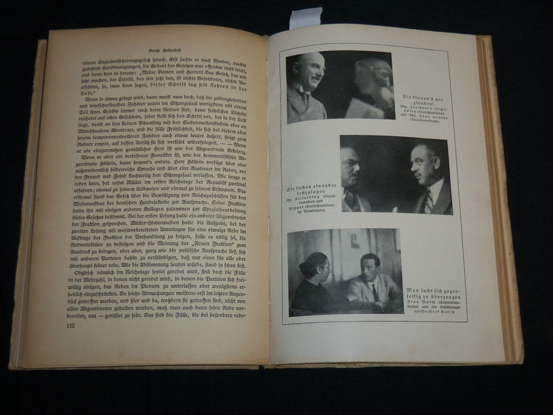 1926 DIE HERRSCHAFT DER FUNFHUNDERT BOOK BY WALTHER LAMBACH - KD 6805