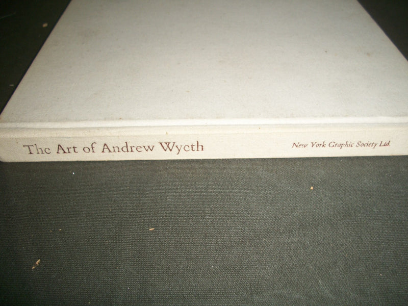1973 THE ART OF ANDREW WYETH BOOK WANDA CORN NY GRAPHIC SOCIETY - KD 794B