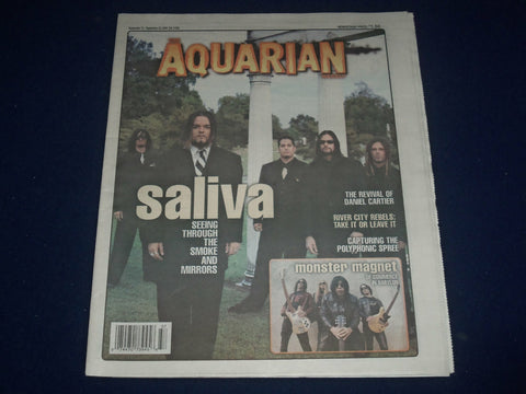2004 SEPTEMBER 15-22 AQUARIAN WEEKLY NEWSPAPER - SALIVA COVER - J 1079
