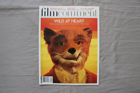 2009 NOVEMBER/DECEMBER FILM COMMENT MAGAZINE - FANTASTIC MR. FOX COVER - E 24079