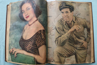 1940'S CELEBRITY SCRAPBOOK - INGRID BERGMAN - BING CROSBY - E 26496