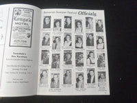 1973 JUNE 29 TO JULY 15 BAVARIAN SUMMER FESTIVAL SOUVENIR PROGRAM - ST 732C