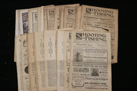 1899 SHOOTING AND FISHING MAGAZINE - LOT OF 41 - O 3698
