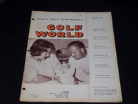 1965 MAY 28 GOLF WORLD MAGAZINE - JACK & BARBARA NICKLAUS PARENTS COVER - E 7331
