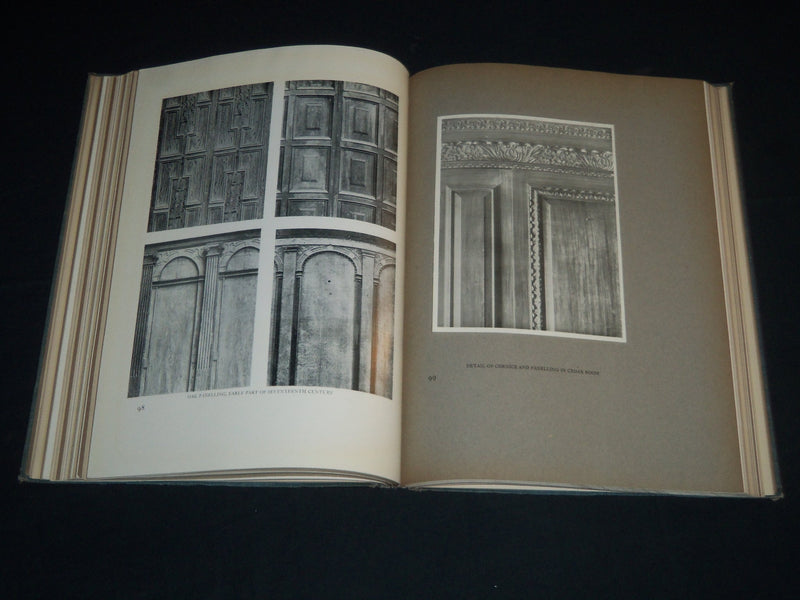 1909 THE DECORATION AND FURNITURE OF ENGLISH MANSIONS VOLUME BY LENYGON - Z 117