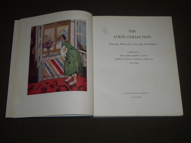 1960 THE COLIN COLLECTION PUBLISHED BY M. KNOEDLER & CO. BOOK - I 1035