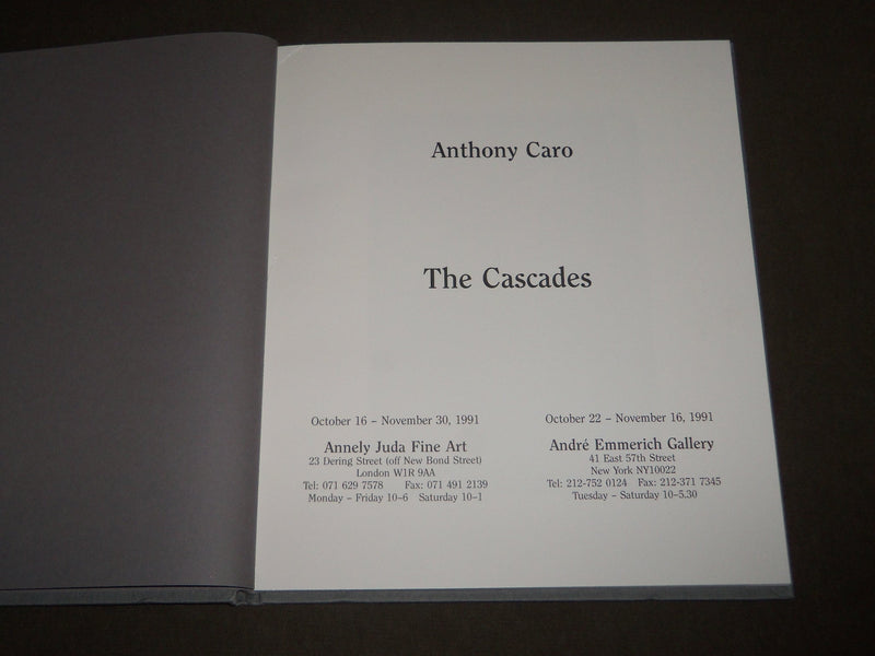 1991 CARO THE CASCADES HARDCOVER CATALOG - NICE PHOTOS - KD 5054