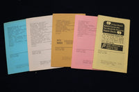 1973 CATHOLIC QUOTE MONTHLY MAGAZINE - LOT OF 5 - O 3632