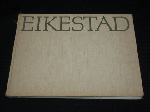 1976 EIKESTAD - STELLENBOSCH HARDCOVER BOOK - 34 ILLUSTRATIONS - R 718D