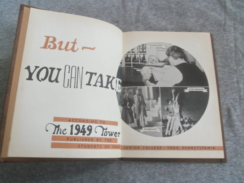 1949 THE TOWER YORK JUNIOR COLLEGE YEARBOOK - YORK, PENNSYLVANIA - YB 2892