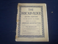 1901 JANUARY THE BRICKBUILDER MAGAZINE - AMERICAN ARCHITECTURE - ST 528A