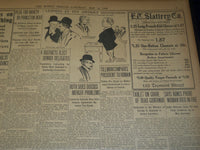 1908 MAY 16 THE BOSTON HERALD - JOHN B. MORAN RESTING IN THE SOUTH - BH 69