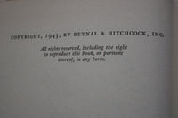1943 END OF TRACK HARDCOVER BOOK BY WARD WEAVER - KD 9613