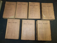 1921-1922 REVUE DES DEUX MONDES MAGAZINE - LOT OF 28 - FRENCH - WR 878A