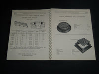 1955-1964 CASTINGS MECHANICS FOUNDRY CO. CATALOG LOT OF 2 -BOSTON MA- SP 3215H