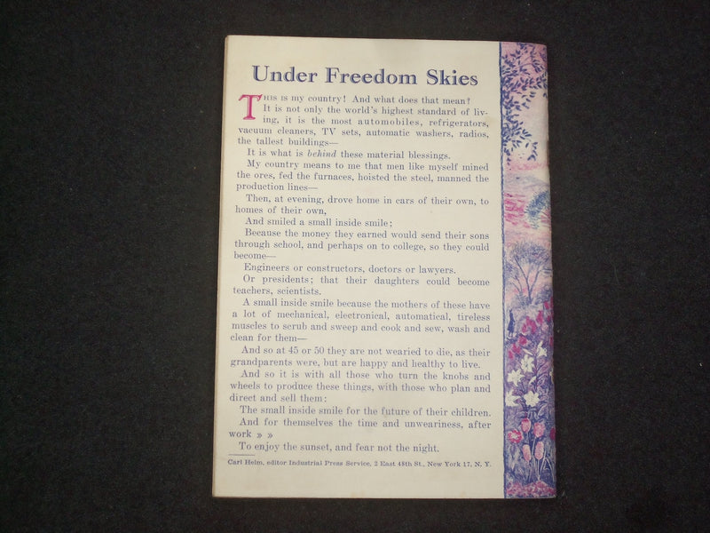 1957 APRIL SUNSHINE MAGAZINE - J 9972