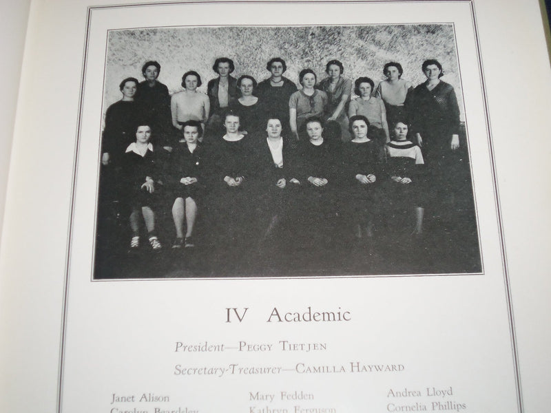 1932 TEMPORA ET MORES OAKLAND GIRLS SCHOOL YEARBOOK - PLAINFIELD NJ - YB 486