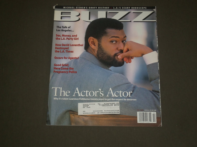 1994 FEBRUARY BUZZ MAGAZINE - LAURENCE FISHBURNE - B 484