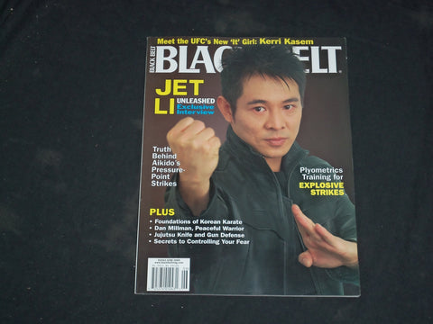 2005 JUNE BLACK BELT MAGAZINE - JET LI COVER - CW 732