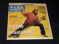 2008 AUGUST 1 BOSTON SUNDAY HERALD USA MAGAZINE - JACK BLACK - E 4936
