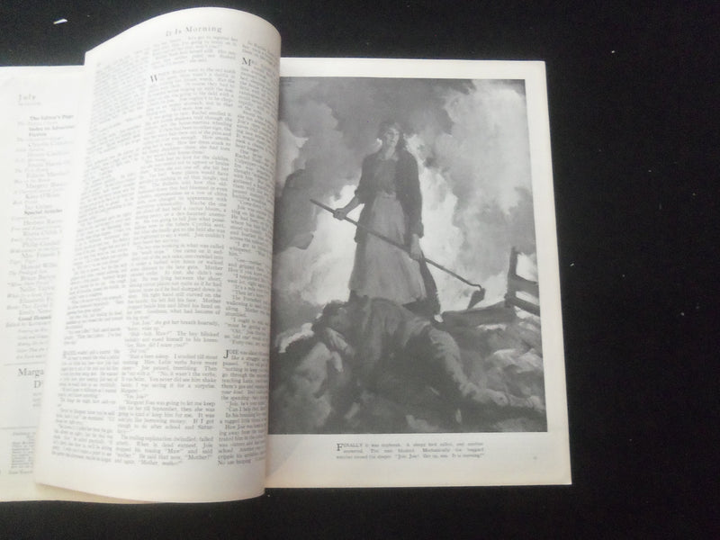 1928 JULY GOOD HOUSEKEEPING MAGAZINE - JESSIE WILCOX SMITH COVER - ST 4282O
