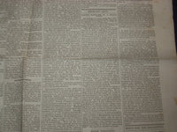 1849 MARCH 17 MASSACHUSETTS PLOUGHMAN NEWSPAPER - ELECTRO MAGNETISM - NP 5163