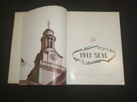 1943 NEW JERSEY STATE TEACHERS COLLEGE AT TRENTON YEARBOOK -TRENTON, NJ- YB 2297