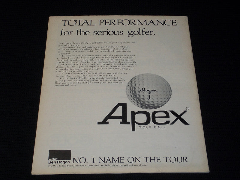 1976 JULY 9 GOLF WORLD MAGAZINE - DAVE HILL FRONT COVER - E 6785
