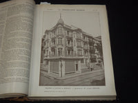 1908-1909 LA CONSTRUCTION MODERNE MAGAZINE BOUND VOLUME NO. 24