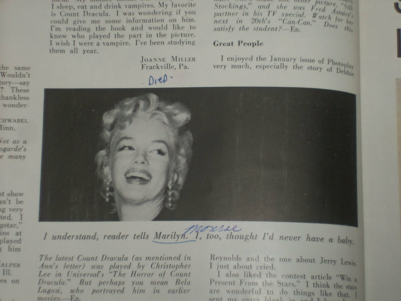 1959 MARCH PHOTOPLAY MAGAZINE - DICK CLARK FRONT COVER - ST 5503A