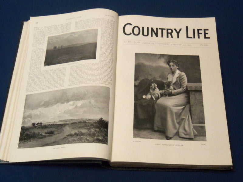 1903 JANUARY-JUNE COUNTRY LIFE MAGAZINE BOUND VOLUME - KD 1422G