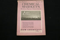 1931 NOVEMBER CHEMICAL MARKETS MAGAZINE - A CITY IN ITSELF COVER - B 177C