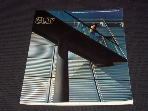 1978 DECEMBER ARCHITECTURAL REVIEW MAGAZINE - BRITISH LIBRARY COVER - E 2964