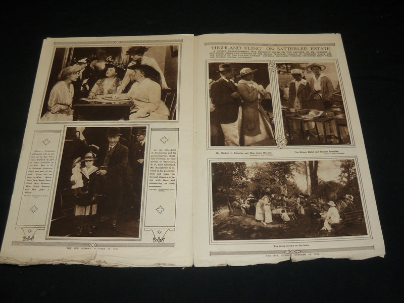 1915 OCTOBER 10 THE SUN PICTORIAL MAGAZINE SECTION - THE POPE - NP 5422