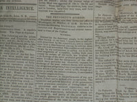 1849 MAR 10 MASSACHUSETTS PLOUGHMAN NEWSPAPER- TAYLOR INAUGURAL ADDRESS- NP 5162