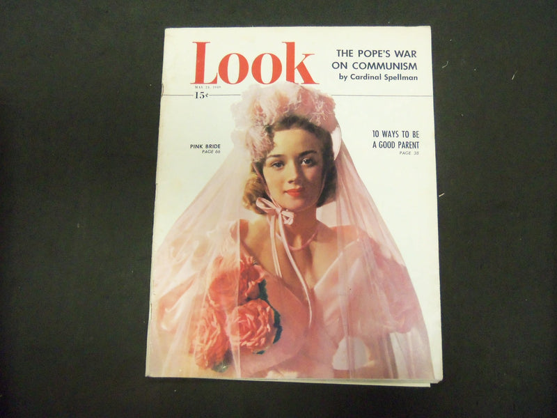 1949 MAY 24 LOOK MAGAZINE - GREAT COVER, PHOTOS & ADS - ST 2833