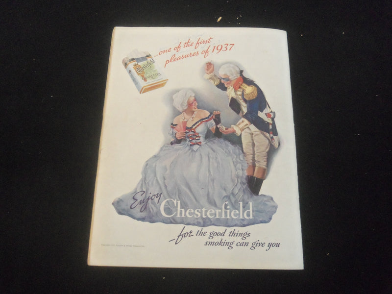 1937 FEBRUARY 6 RADIO GUIDE MAGAZINE - JACK BENNY ILLUSTRATED COVER - SP 9517G