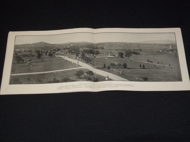 1906 GETTYSBURG NATIONAL PARK VIEWS BOOK - NICE PHOTOS - J 7907