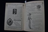 1912 FEB 1 METROPOLITAN OPERA HOUSE- DAS RHEINGOLD PROGRAM - H. WEIL - K 1612